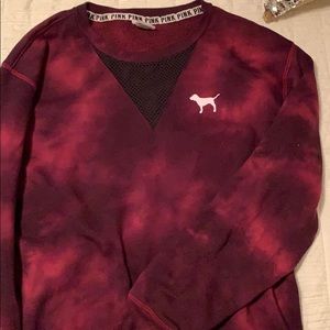 Victoria secret over size sweat shirt- tye dye 😍